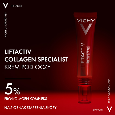 Vichy Liftactiv Collagen Eye Krem Pod Oczy, 15ml