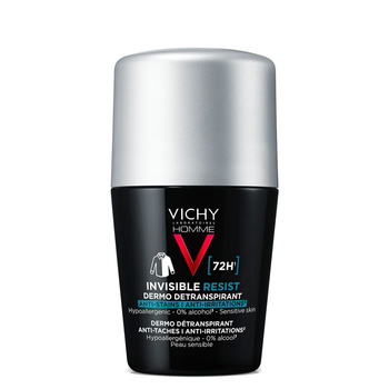 Vichy Homme Invisible Resist Dermo Antiperspirant, 50ml