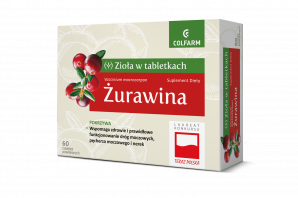 ŻURAWINA x 60 tabletek powlekanych