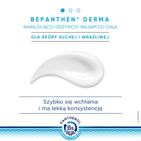 Bepanthen Derma Restoring Balsam do Ciała dla Dzieci i Dorosłych, 400ml