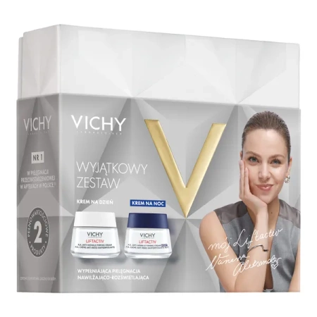 Vichy Liftactiv Supreme Zestaw Krem na Dzień (50 ml) + Krem na Noc (50 ml)