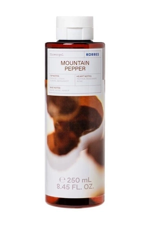 Korres Zestaw Mountain Pepper – Żel pod Prysznic, 250ml i Woda Toaletowa, 50ml