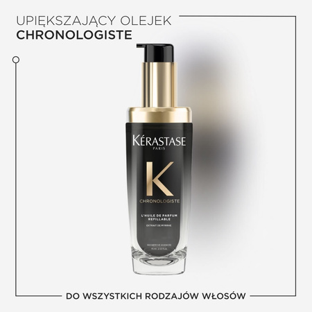 Kérastase Chronologiste L’Huile de Parfum – perfumowany olejek do włosów z kawioru, 75 ml