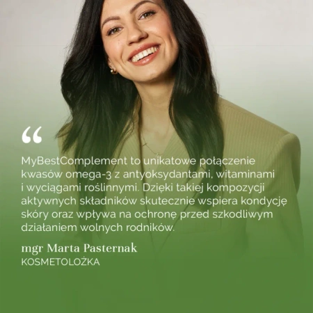 MyBestComplement Brzoskwiniowy– Suplement dla Zdrowej Skóry i Mózgu, 250ml