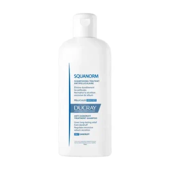 Ducray KELUAL SQUANORM Szampon Przeciwłupieżowy Łupież Tłusty, 200 ml