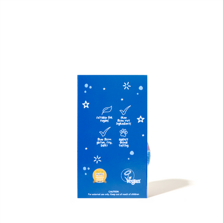 MINI U Musująca Kula do Kąpieli dla Dzieci Perłowa Fala, 150g