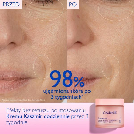 CAUDALIE Resveratrol Lift Krem Kaszmir Liftingujący REFILL,  50ml