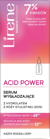 ACID POWER Serum wygładzające do każdego rodzaju cery, 30ml