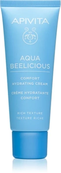 Apivita Aqua Beelicious Krem do twarzy kojąco-regenerujący, 40ml