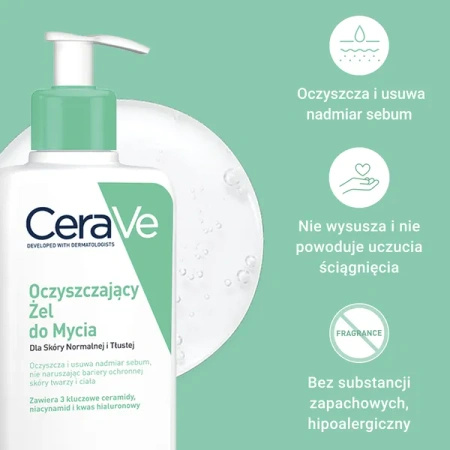 CeraVe Oczyszczający Żel do mycia, 473ml