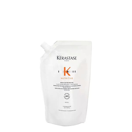 Kérastase Nutritive Bain Satin Riche Refill, 500ml– wzbogacona kąpiel dla włosów grubych