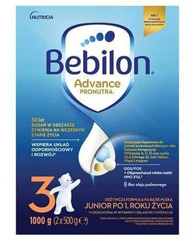 Bebilon 3 Advance Pronutra Junior 1000g