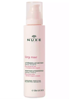 NUXE VERY ROSE kremowe mleczko do demakijażu, 200 ml