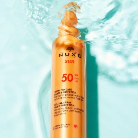 NUXE Sun – Mleczko do Opalania Twarzy i Ciała SPF 50, 150 ml