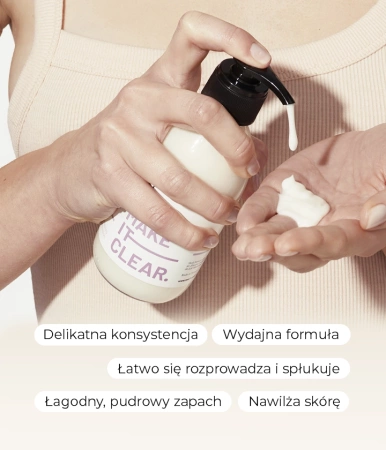 Veoli Botanica Make It Clear Emulsja Oczyszczająca do Twarzy, 200ml