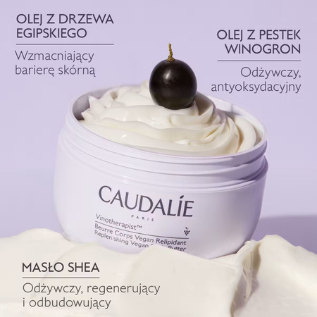 Caudalie Vinotherapist Wegańskie Masło do Ciała, 250ml 