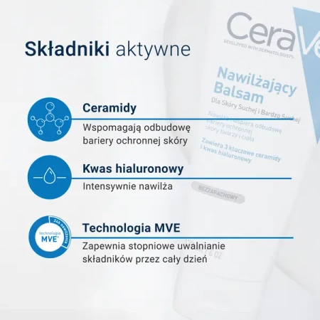 CeraVe Nawilżający Balsam, 177ml