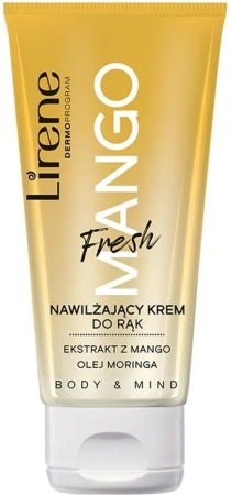 Lirene Body&Mind – Nawilżający Krem do Rąk Mango, 50 ml