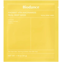 Biodance Hydrożelowa Maska Rozjaśniająca do Twarzy z Niacynamidem, 34g