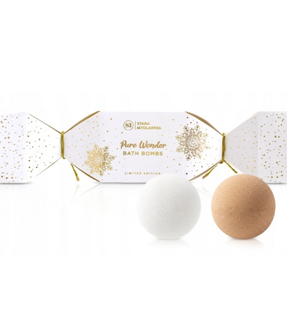 Stara Mydlarnia Pure Wonder – zestaw kul do kąpieli, 150g 