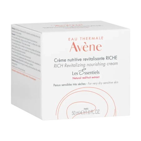 Avène Les Essentiels Odżywczy Krem Rewitalizujący – Bogata Konsystencja, 50ml