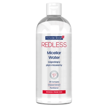 NOVACLEAR REDLESS Łagodzący Płyn Micelarny, 400ml