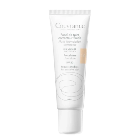 Avène Couvrance Fluid Korygujący Porcelanowy SPF 20, 30ml