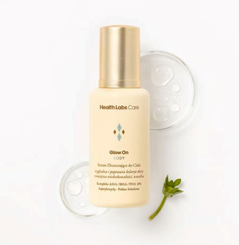 Health Labs Care Glow On Body Serum Złuszczczające do Ciała, 100ml | KRÓTKA DATA WAŻNOŚCI: 31.10.2025R.