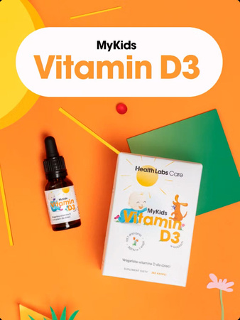 Health Labs MyKids Vitamin D3 | Witamina D w Kroplach - 9,7ml