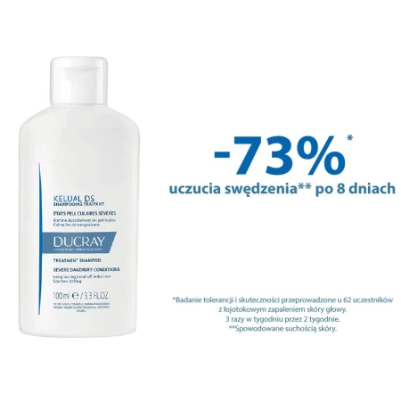 DUCRAY KELUAL DS Specjalistyczny Szampon przeciwłupieżowy, 100ml