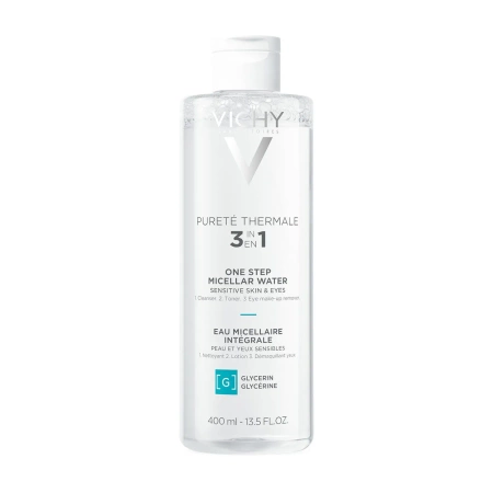 VICHY Purete Thermale Płyn Micelarny dla Skóry Wrażliwej, 400 ml