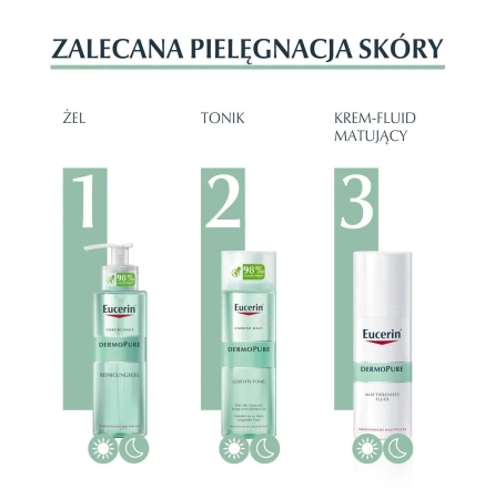Eucerin Dermopure Żel Oczyszczczający, 400ml