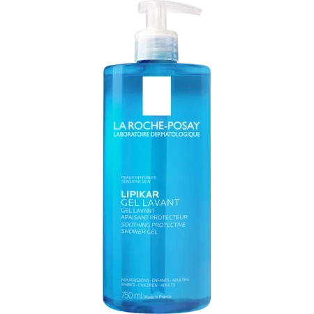 LA ROCHE-POSAY LIPIKAR Żel Myjący do Twarzy i Ciała, 750ml