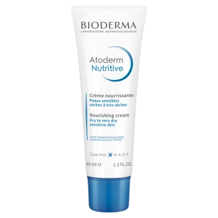 Bioderma Atoderm Nutritive Odżywczy Krem do Skóry Suchej, 40 ml