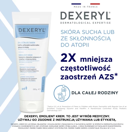 Dexeryl Krem Emolientowy do Ciała, 250 g