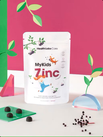 Health Labs MyKids Zinc Żelki,  60 sztuk