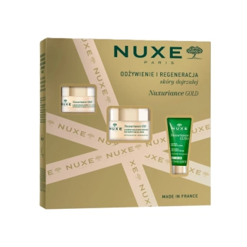 Nuxe Nuxuriance Gold Zestaw – Krem Olejkowy, 50ml + Balsam pod Oczy, 15ml + Krem Przeciwstarzeniowy, 15ml
