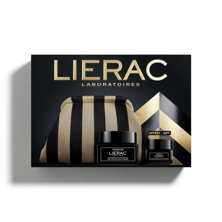Lierac Premium Zestaw Prezentowy - Krem Bogaty, 50ml + Krem pod Oczy, 20ml (GRATIS)