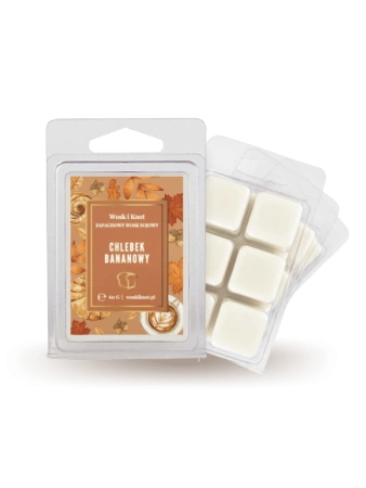 Wosk&Knotwosk zapachowy Chlebek Bananowy 60g
