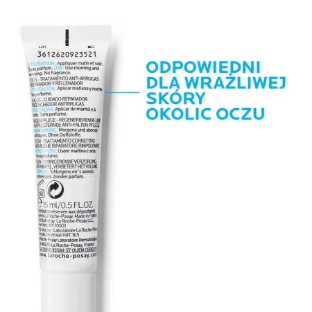 La Roche-Posay Hyalu B5 Krem Przeciwzmarszczkowy pod Oczy, 15ml