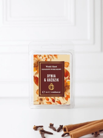 Wosk&Knot wosk zapachowy Dynia&Goździk 60g