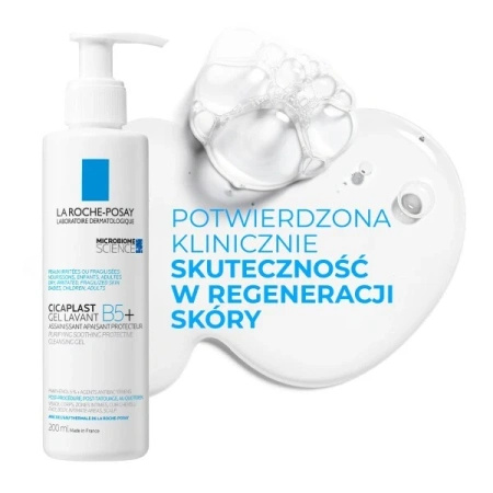 La Roche-Posay Cicaplast Lavant B5+ Żel Oczyszczająco-Kojący, 200ml