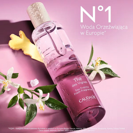 Caudalie The Des Vignes Orzeźwiająca Woda, 50ml