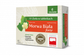 MORWA BIAŁA FORTE x 60 tabletek powlekanych