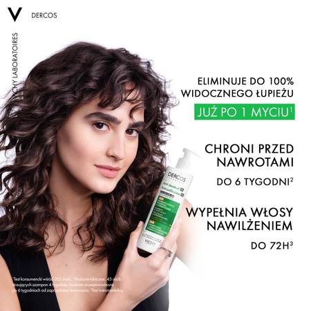 Vichy Dercos DS Szampon przeciw łupieżowy 2w1, 390ml
