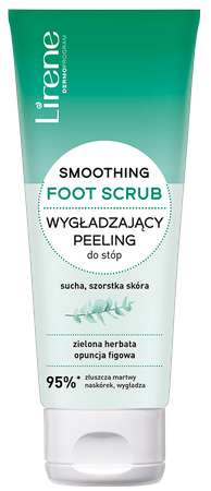 Lirene Peeling do stóp wygładzający zielona herbata, 120ml