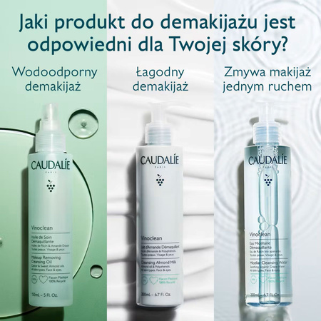 Caudalie Vinoclean Migdałowe Mleczko do Demakijażu, 400ml