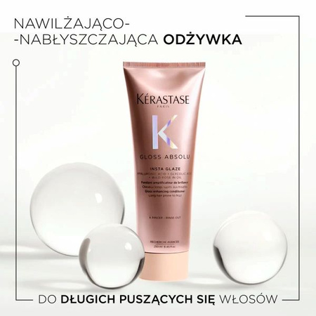 Kérastase Gloss Absolu Insta-Glaze – Odżywka Nabłyszczająca, 250ml