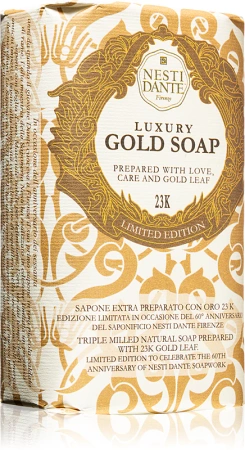 Nesti Dante Mydło Toaletowe Luxury Gold, 250ml 