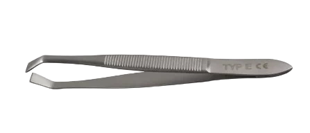 Domis Pęseta Nierdzewna TYP E, 1 sztuka